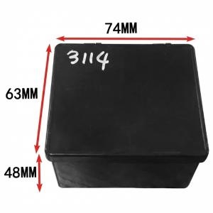 Schwarz Antistatic Tablett