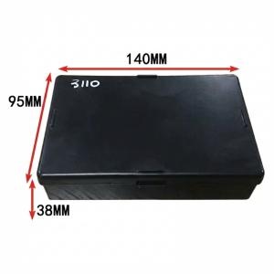  ESD Behälter elektronische Komponente ESD Schwarzer Kunststoff Lagerung PCB Tablett